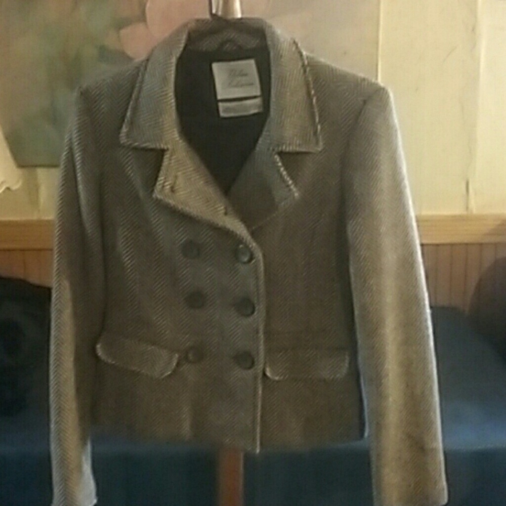 URBAN BEHAVIOUR tweed blazer/coat sz M